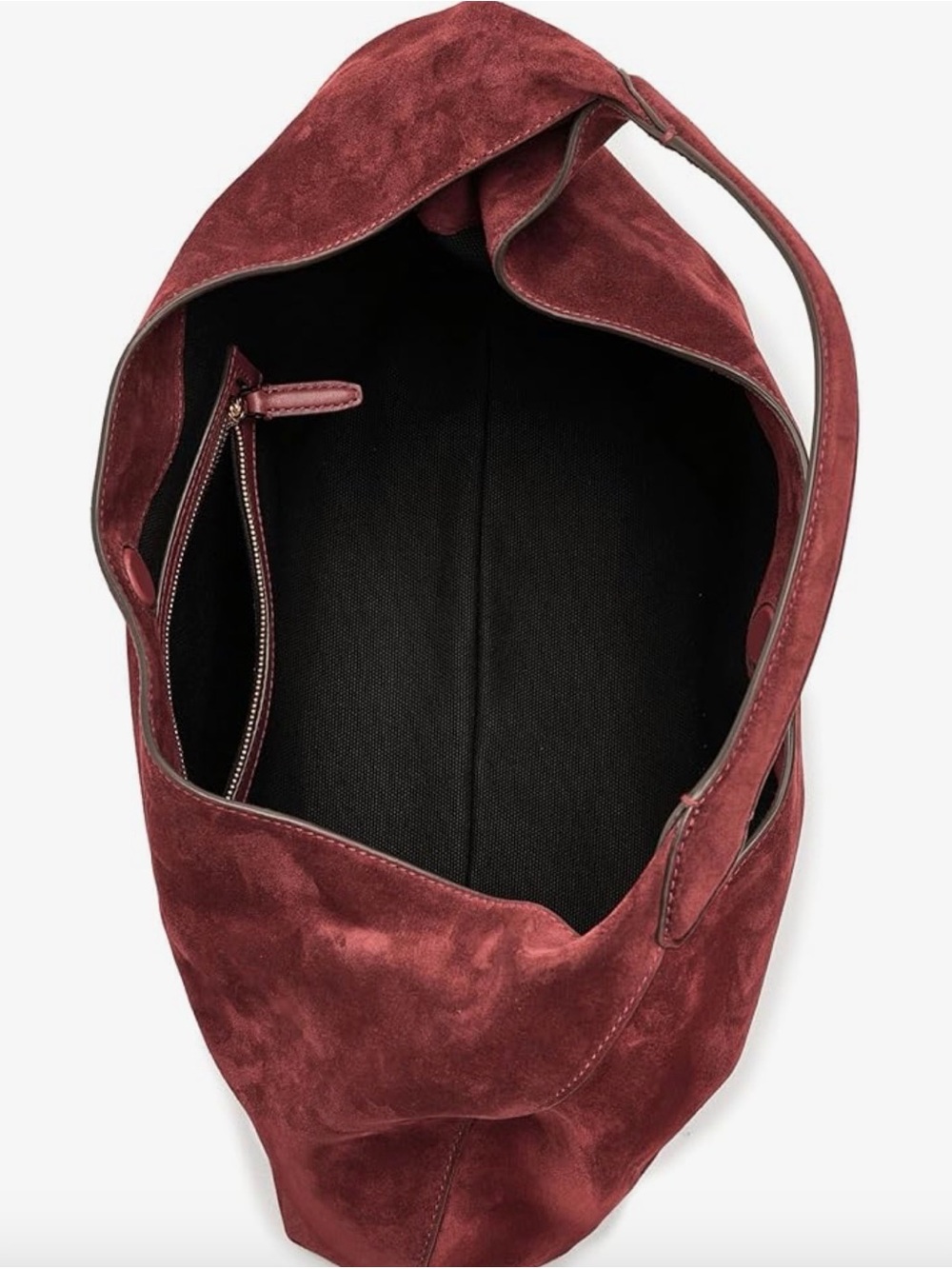 Madewell Women's The Mylie Shoulder Bag in Italian Suede NW348 - Picture 3 of 9